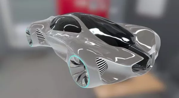 Mercedes Benz Car Concept Biome 3d model Mercedes Benz Car Concept Biome 3d model