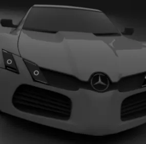 Mercedes Benz Car Concept Design 3d model