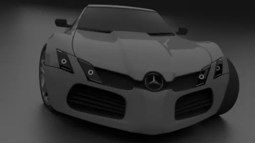 Mercedes Glk350 Car 3d model