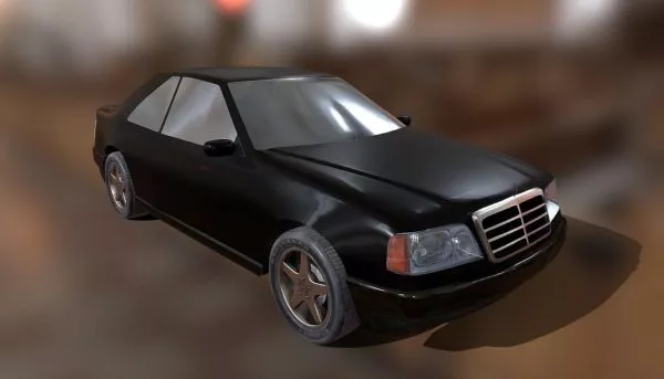 Mercedes Benz Car E Class 3d model Mercedes Benz Car E Class 3d model