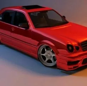 Car Mercedes Benz E55 3d model