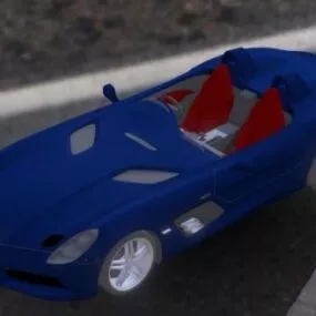 Mercedes Benz Mclaren Car 3d model