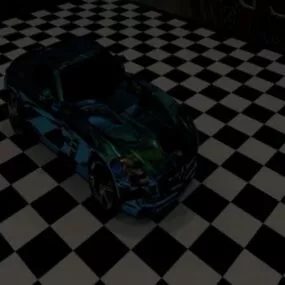 Mercedes Benz Sls Car 3d model