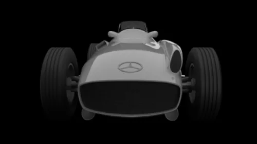 Mercedes Benz Silver Arrow Car Concept 3d model Mercedes Benz Silver Arrow Car Concept 3d model