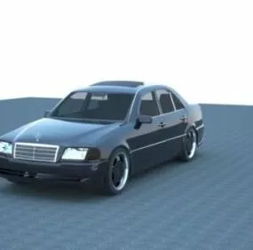Car Mercedes Benz W202 3d model