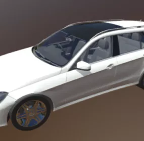 Car Mercedes E Class 3d model