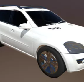 Mercedes Glk Sedan Car 3d model