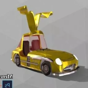 Car Mercedes Benz 300 Sl 3d model