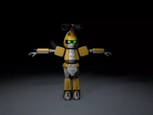 Droid Robot Scout Module 3d model