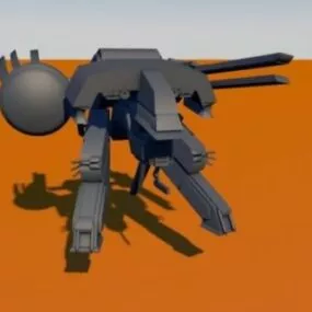 Hi-tech Gear Design 3d model