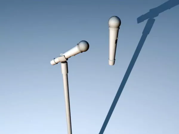 Shure Microphone 3d model
