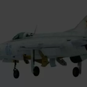 Mig 21c Aircraft 3d model