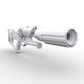Weapon Gun X43 3d model