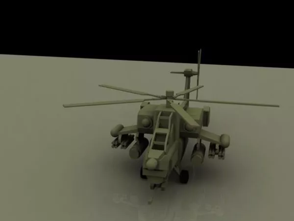 Futuristic Plane Cartoon Style 3d model