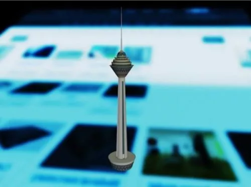 Ironic Scifi Tower Building 3d model
