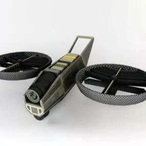 Army Drone Military Weapon 3d model