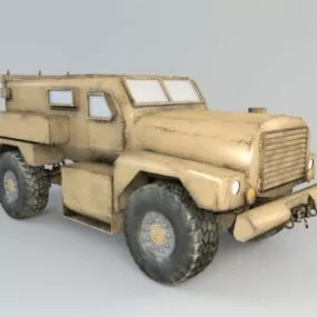 Military Humvee Truck 3d model