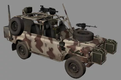 Coal Truck Vehicle 3d model