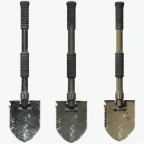 Military Shovel Hand Tool 3d model