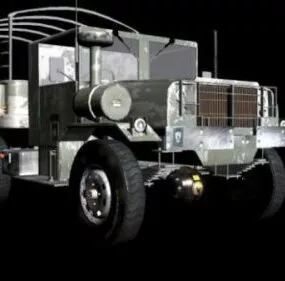 Military Truck Design 3d model