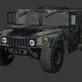 Military Transport Vehicle 3d model