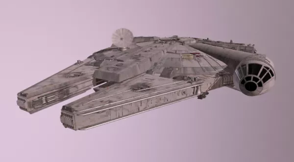 Scout Scifi Spaceship 3d model