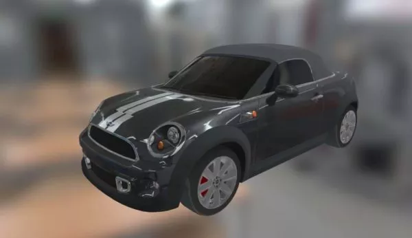 Mini Cooper Roadster Car 3d model Mini Cooper Roadster Car 3d model