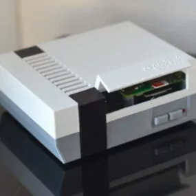 Printable Mini Nes Pi 3 Case 3d model