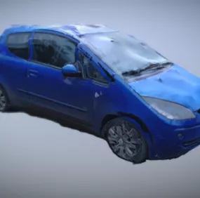 Mitsubishi Colt Sedan Car 3d model