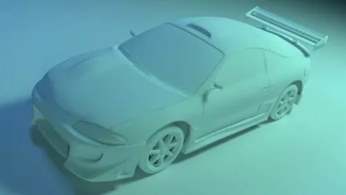 Car Mitsubishi Eclipse Design 3d model Car Mitsubishi Eclipse Design 3d model