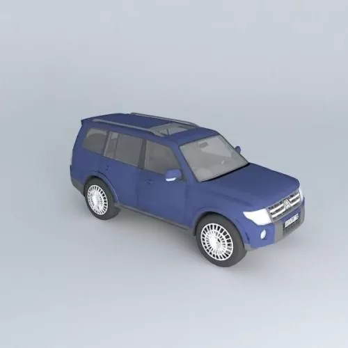 Car Mitsubishi Pajero V6 3d model Car Mitsubishi Pajero V6 3d model