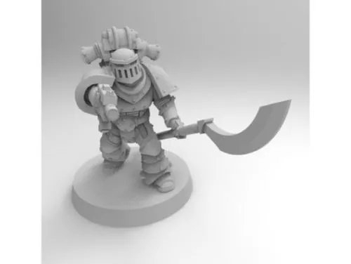 Marine Squad Leader Game Character 3d model Marine Squad Leader Game Character 3d model