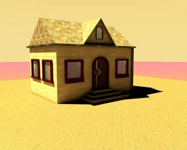 Modern House Design 3d model Modern House Design 3d model