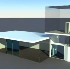 Modern Architecture Houses 3d model