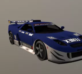 Modified Sports Car 3d model