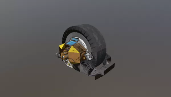 Lorry Wheel 3d model