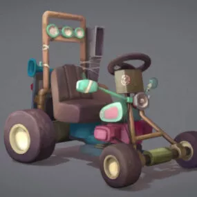 Moped Vehicle 3d model