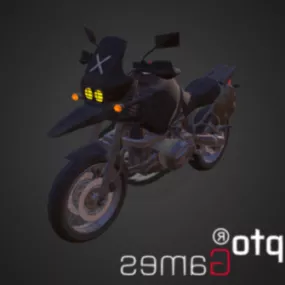 Sport Motorcycle Cafe Racer 3d model