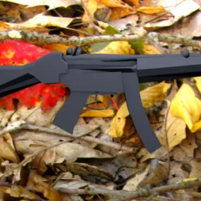 Mp5 Attack Gun Weapon 3d model