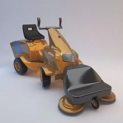 Armored Classic Military Truck 3d model