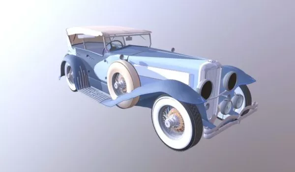 Murphy Classic Car 3d model Murphy Classic Car 3d model