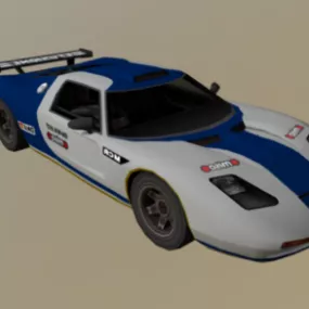 Muscle Prototype Car 3d model