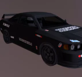 Car Muscle Type Design 3d model