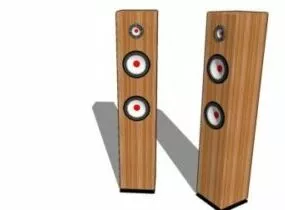 Musical Tower Speaker 3d model