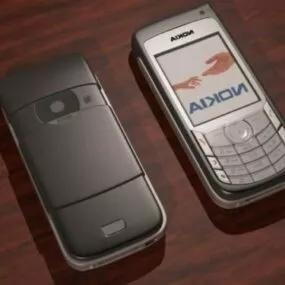 Nokia 6681 Phone 3d model