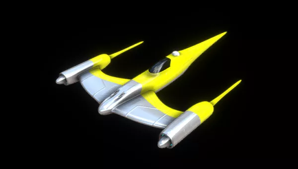 American Scifi Space Shuttle 3d model