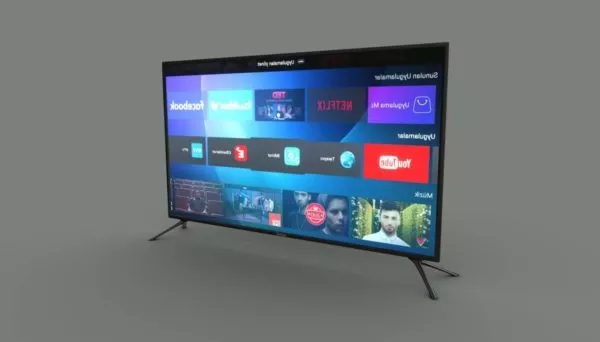Tv High Resolution Screen 3d model Tv High Resolution Screen 3d model