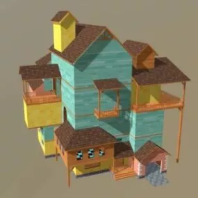 Neighbors House 3d model