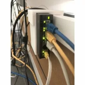 Printable Netgear 5 Port Switch Holder 3d model
