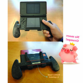 Printable Nintedo Ds Nds Lite Grip 3d model